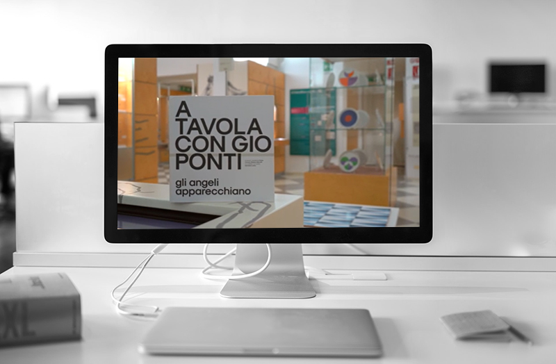 video a tavola con gio ponti